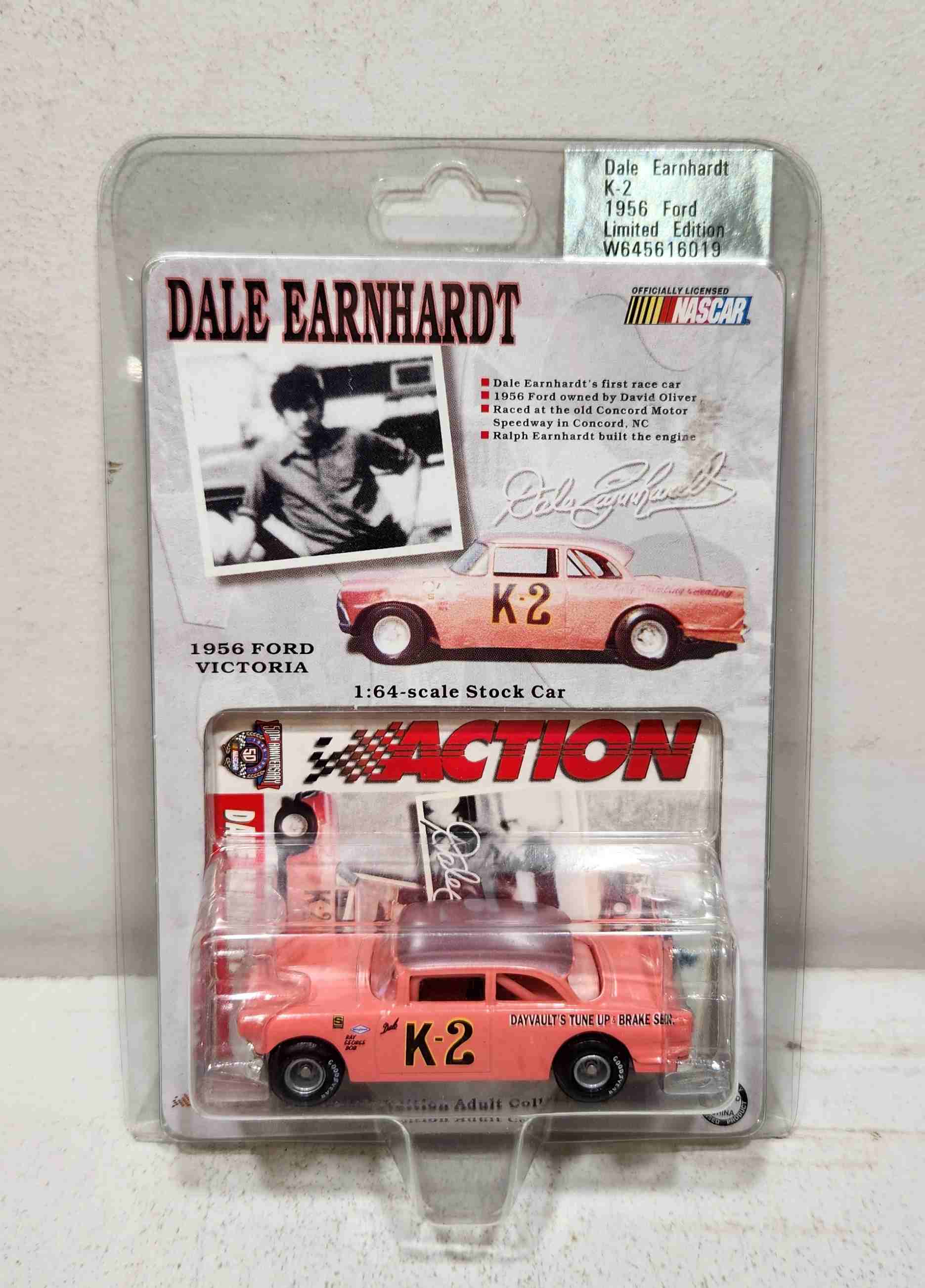 1956 Dale Earnhardt 1/64th Dayvault's Tune Up Ford with Apricot Roof