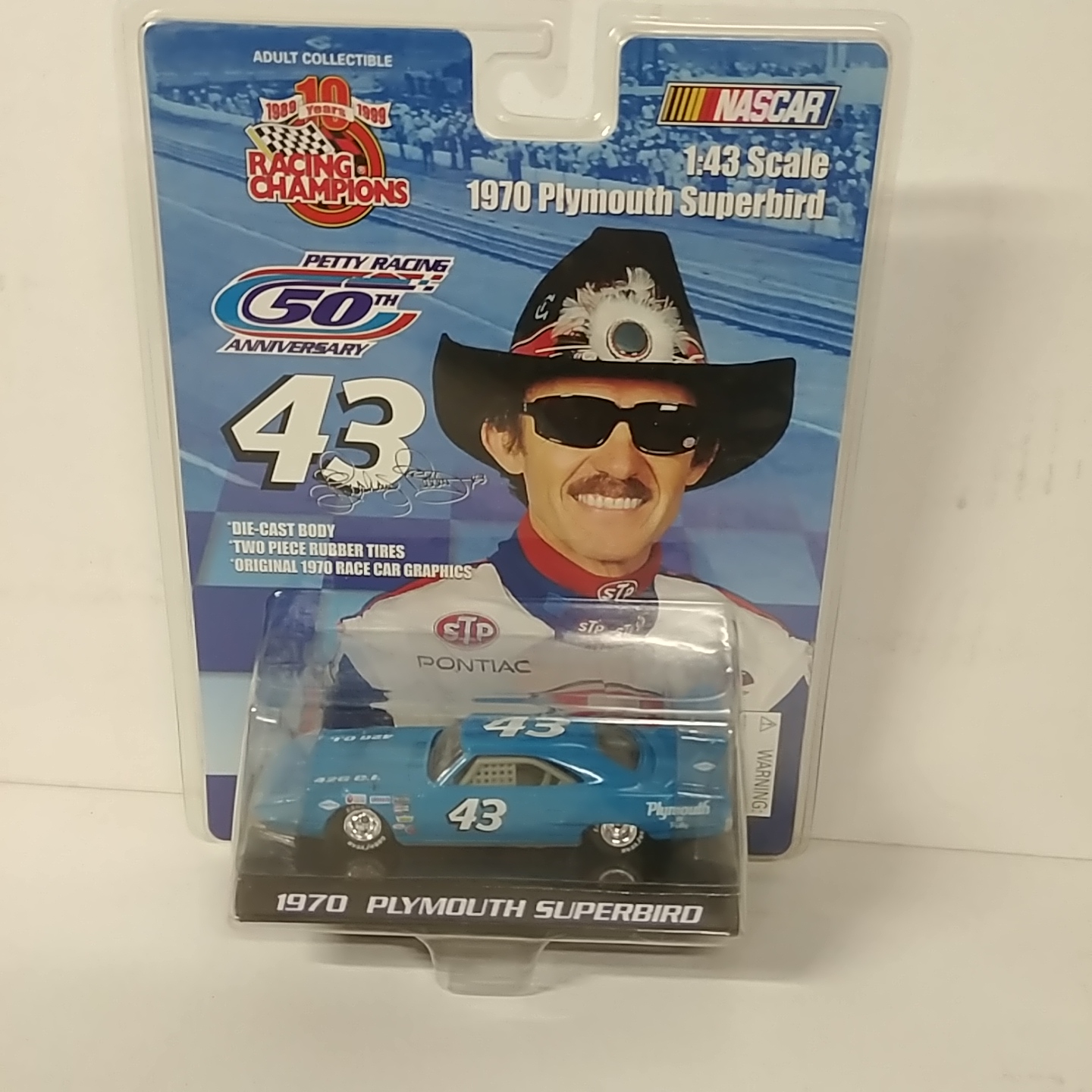 1970 Richard Petty 1/43rd Plymouth Superbird 