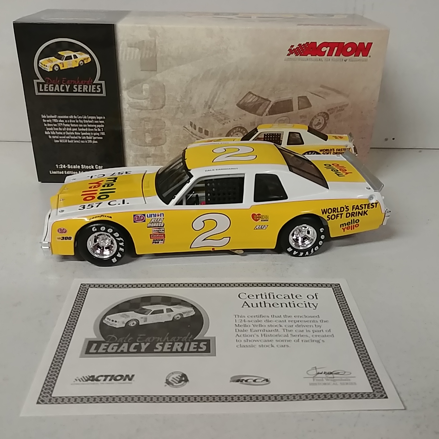 1980 Dale Earnhardt 1/24th Mello Yello "Busch Series" '79 Pontiac Ventura