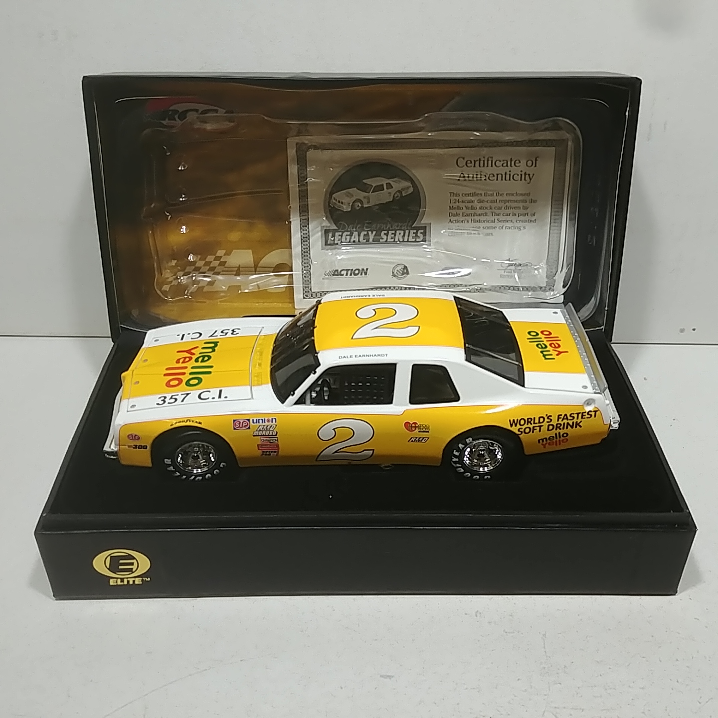 1980 Dale Earnhardt 1/24th Mello Yello "Busch Series" '79 Pontiac Ventura "Busch Series" Elite