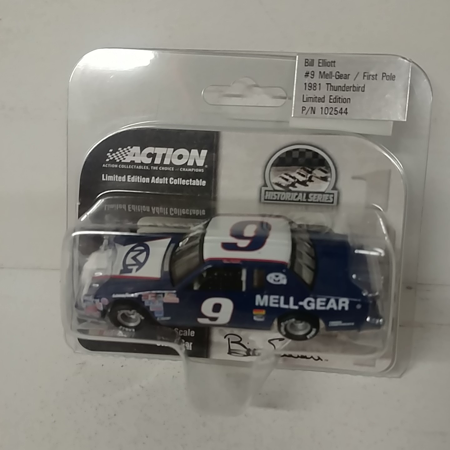 1981 Bill Elliott 1/64th Mell-Gear "First Pole" AP car