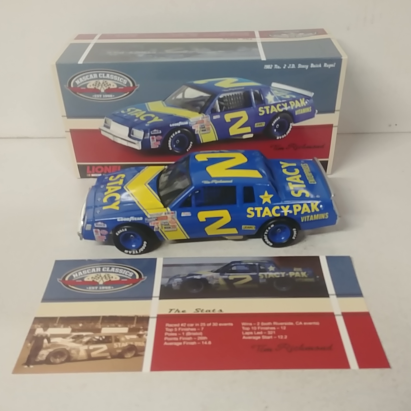 1982 Tim Richmond 1/24th J D Stacy "Gold Series" Buick Regal