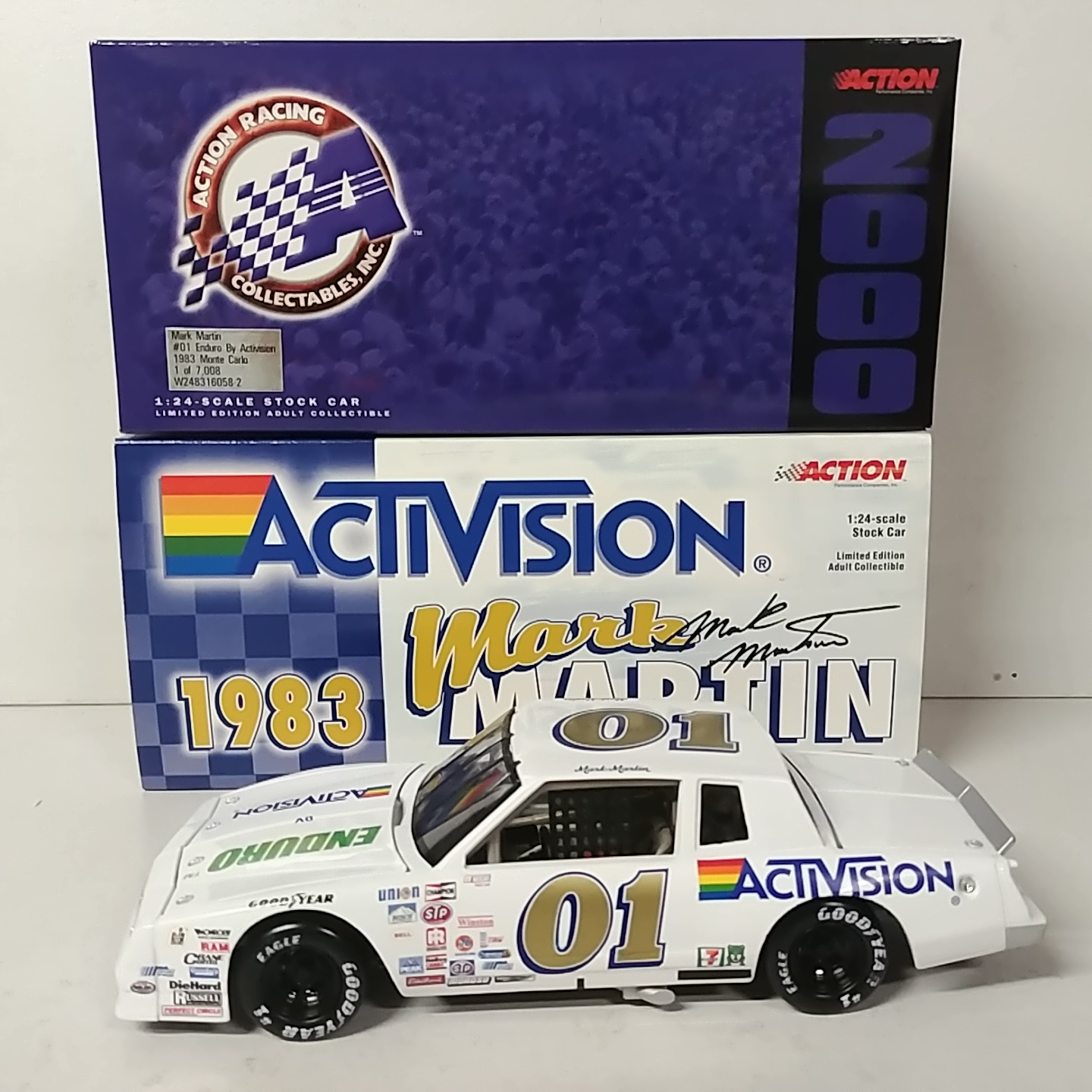 1983 Mark Martin 1/24th  Activision Monte Carlo c/w Monte Carlo