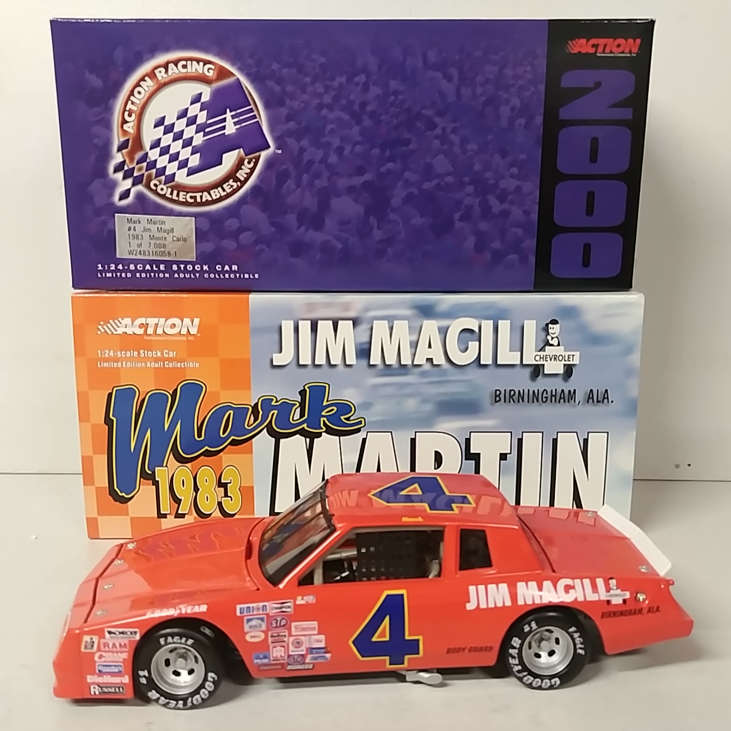 1983 Mark Martin 1/24th Jim Magill Monte Carlo car