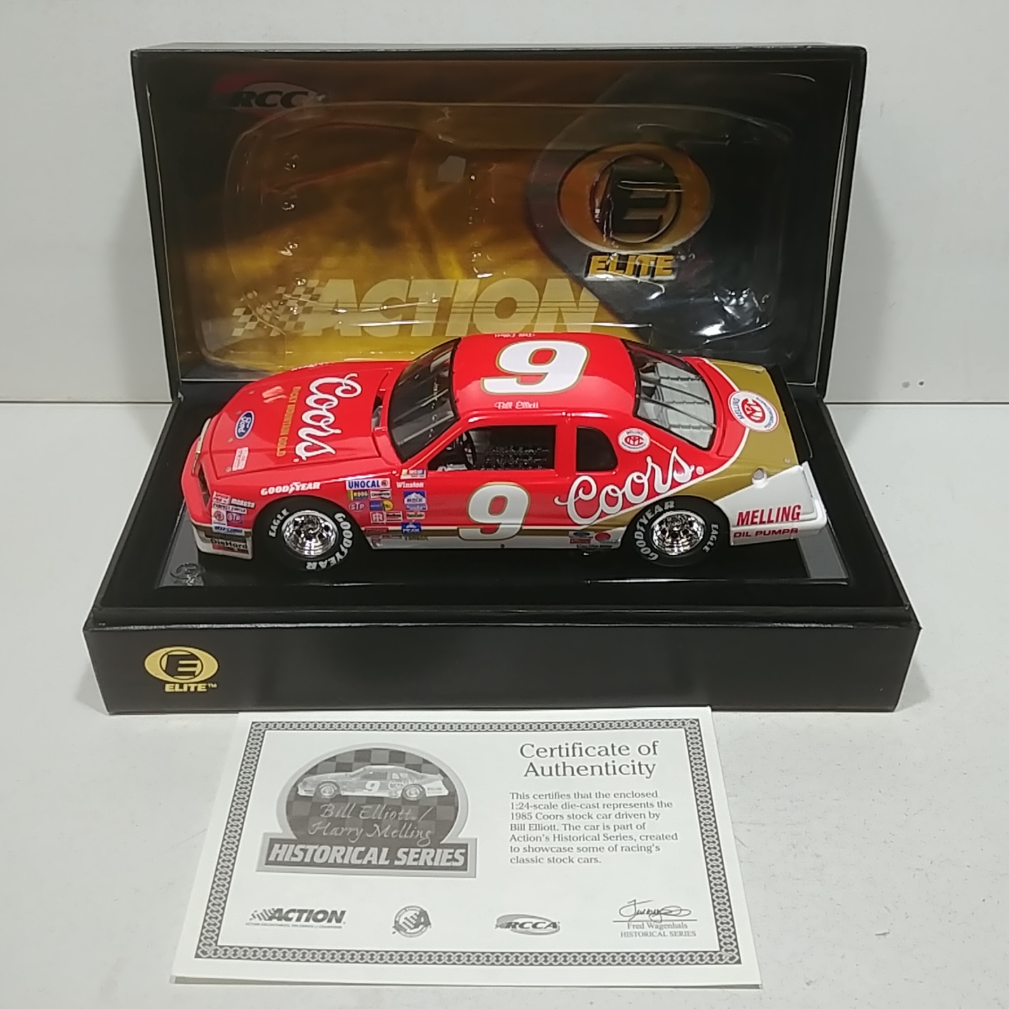 1985 Bill Elliott 1/24th Coors Elite Thunderbird