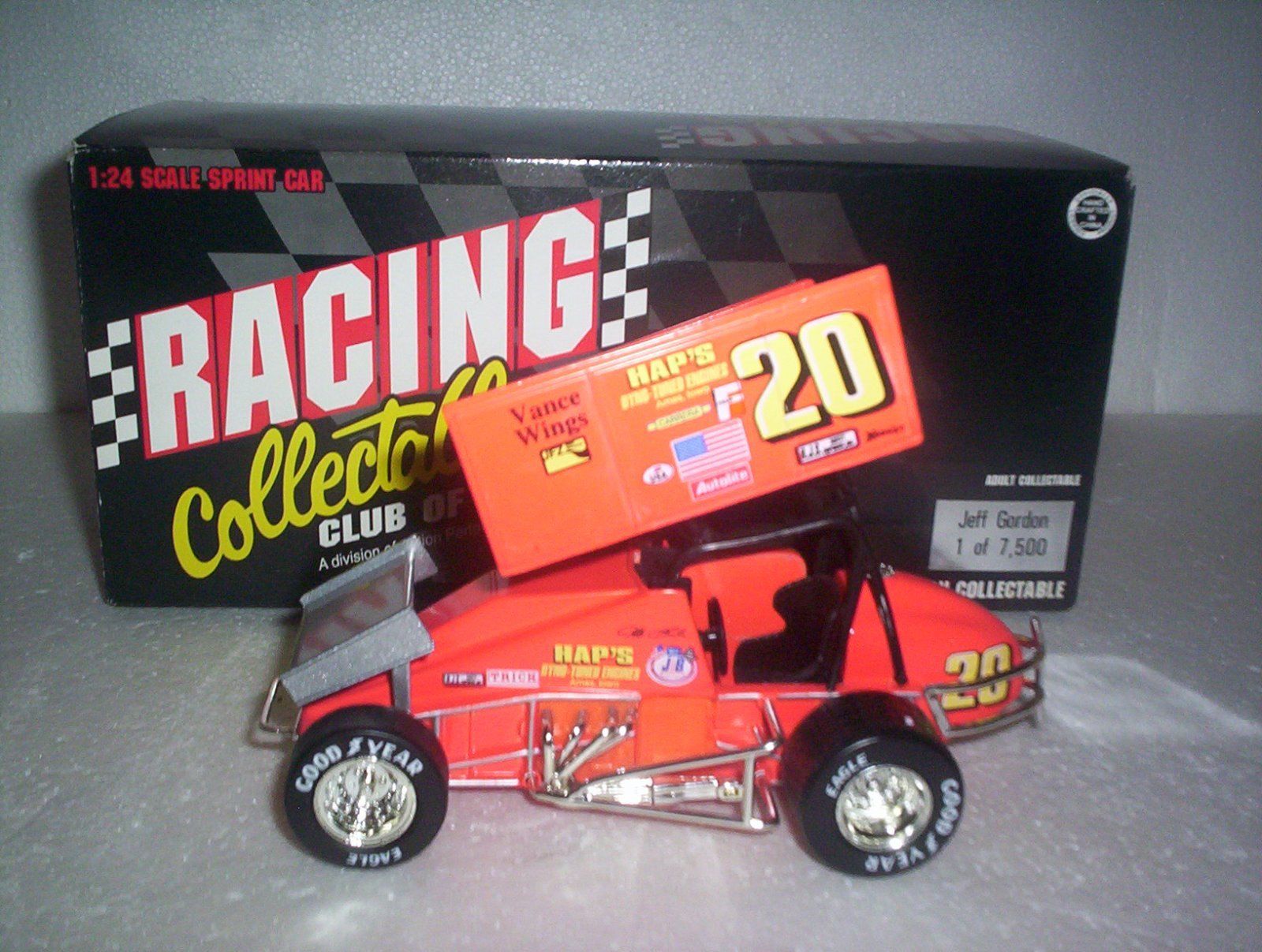 1985 Jeff Gordon  1/24th  #20 HAP'S SPRINT CAR 