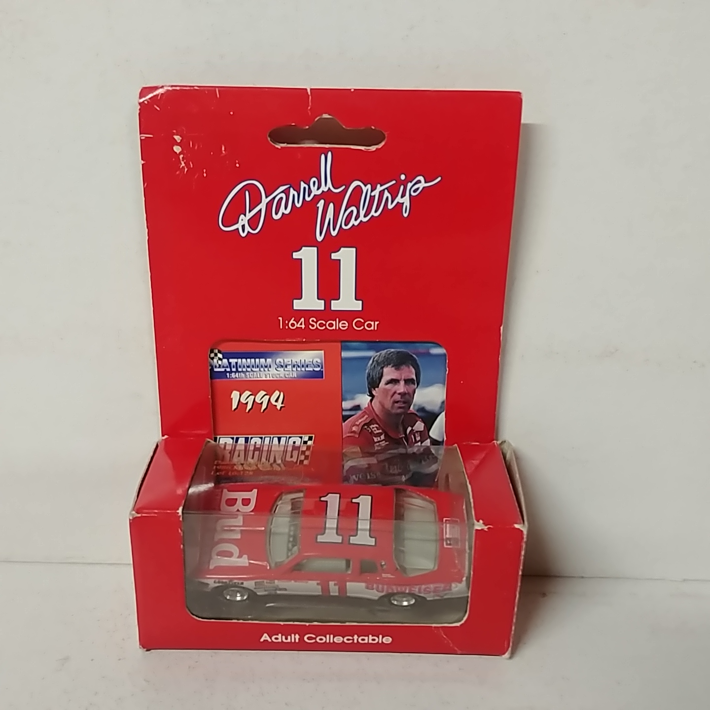 1986 Darrell Waltrip 1/64th Budweiser Monte Carlo Fastback