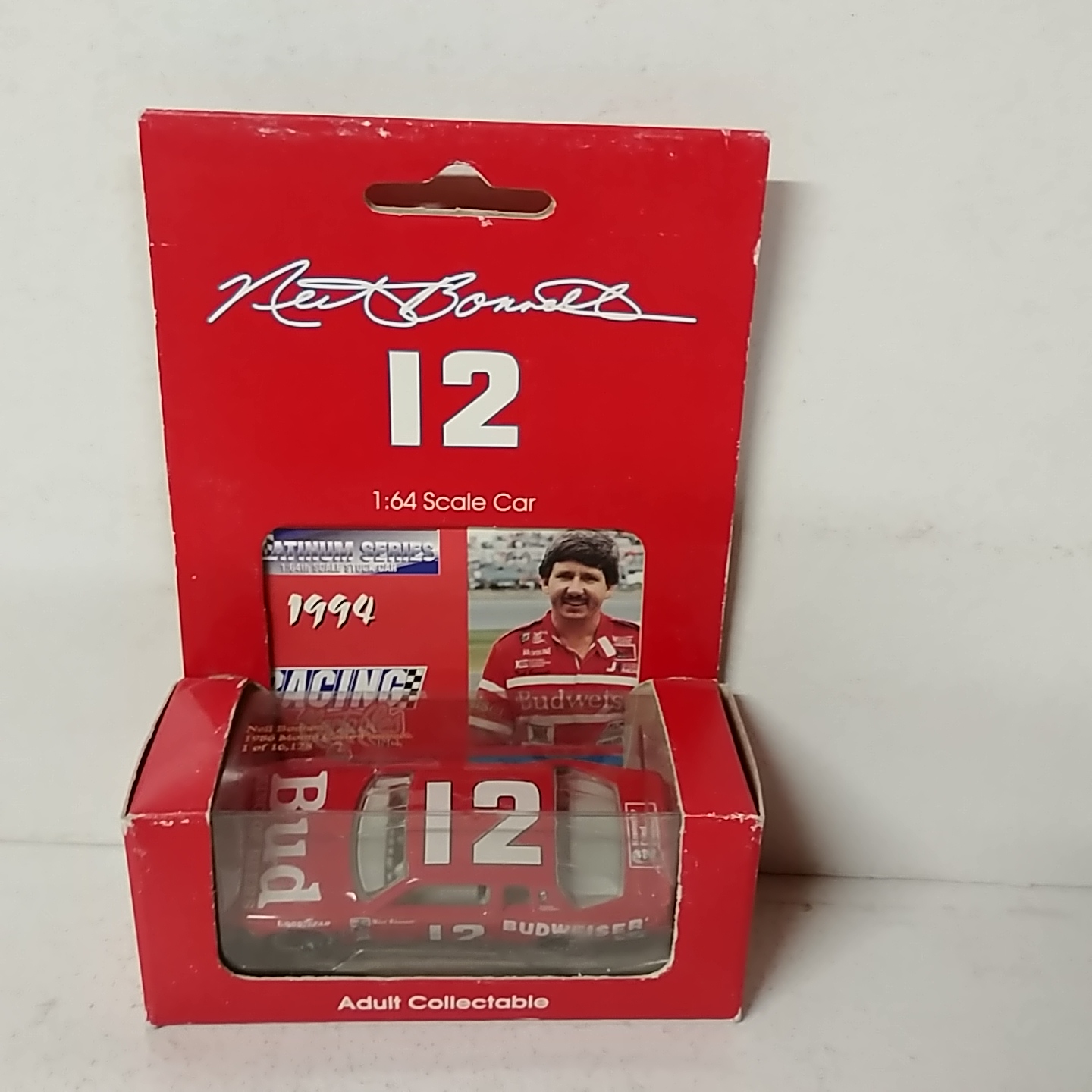 1986 Neil Bonnet 1/64th Budweiser car