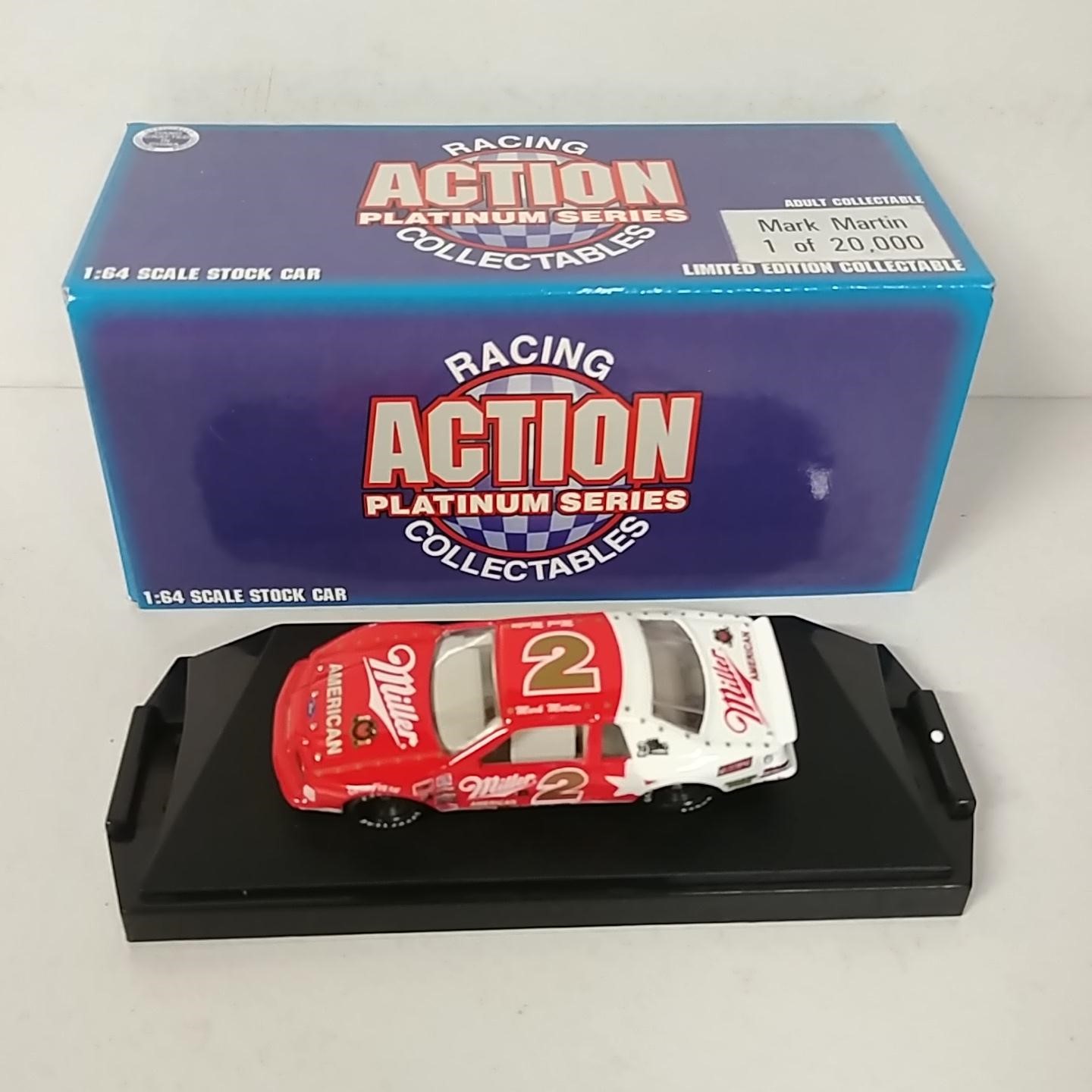 1986 Mark Martin 1/64th Miller American ASA car