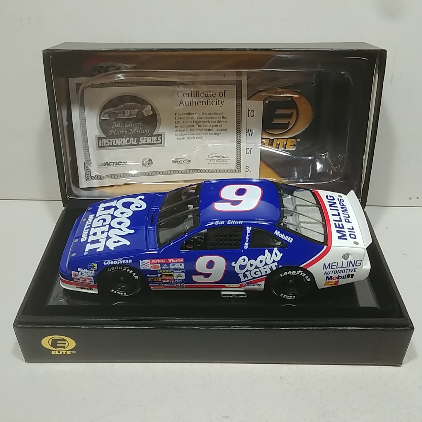 1991 Bill Elliott 1/24th Coors Light Elite Thunderbird