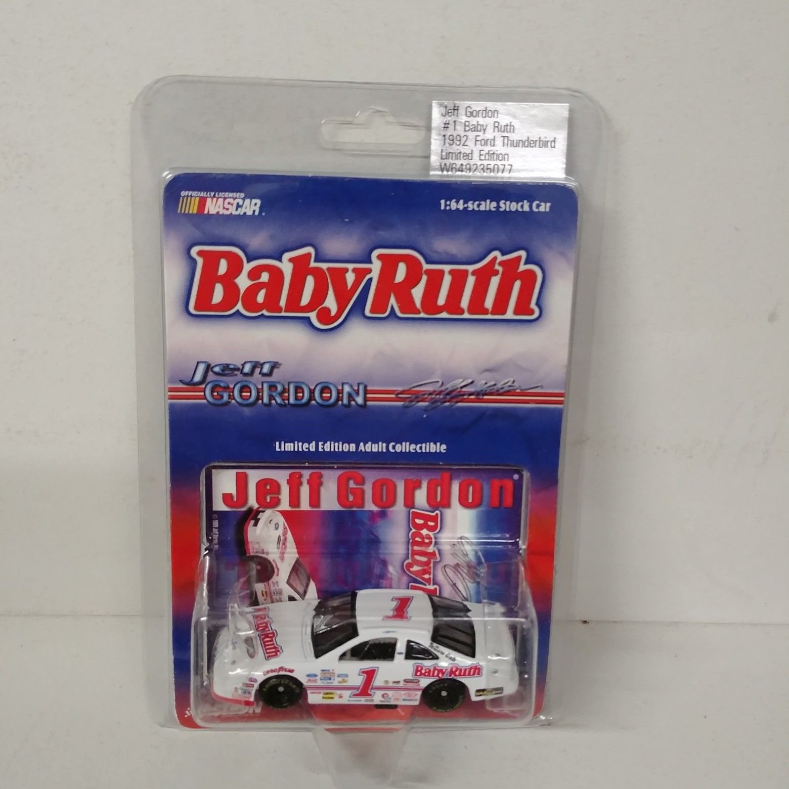 1992 Jeff Gordon 1/64th Baby Ruth "Busch Series" Thunderbird