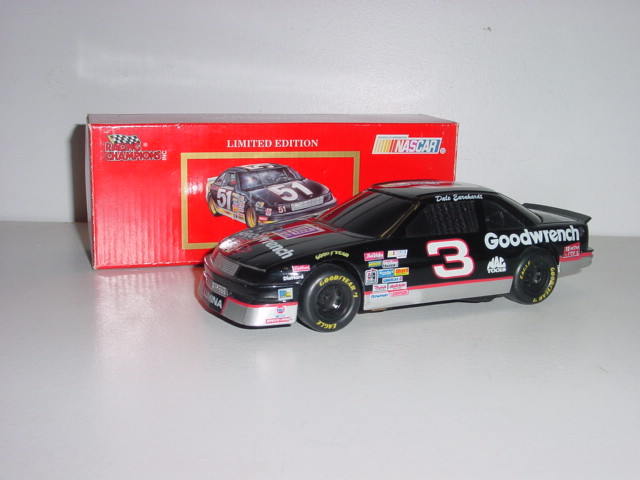 1992 Dale Earnhardt 1/24th GM Goodwrench "Lumina" black window bank