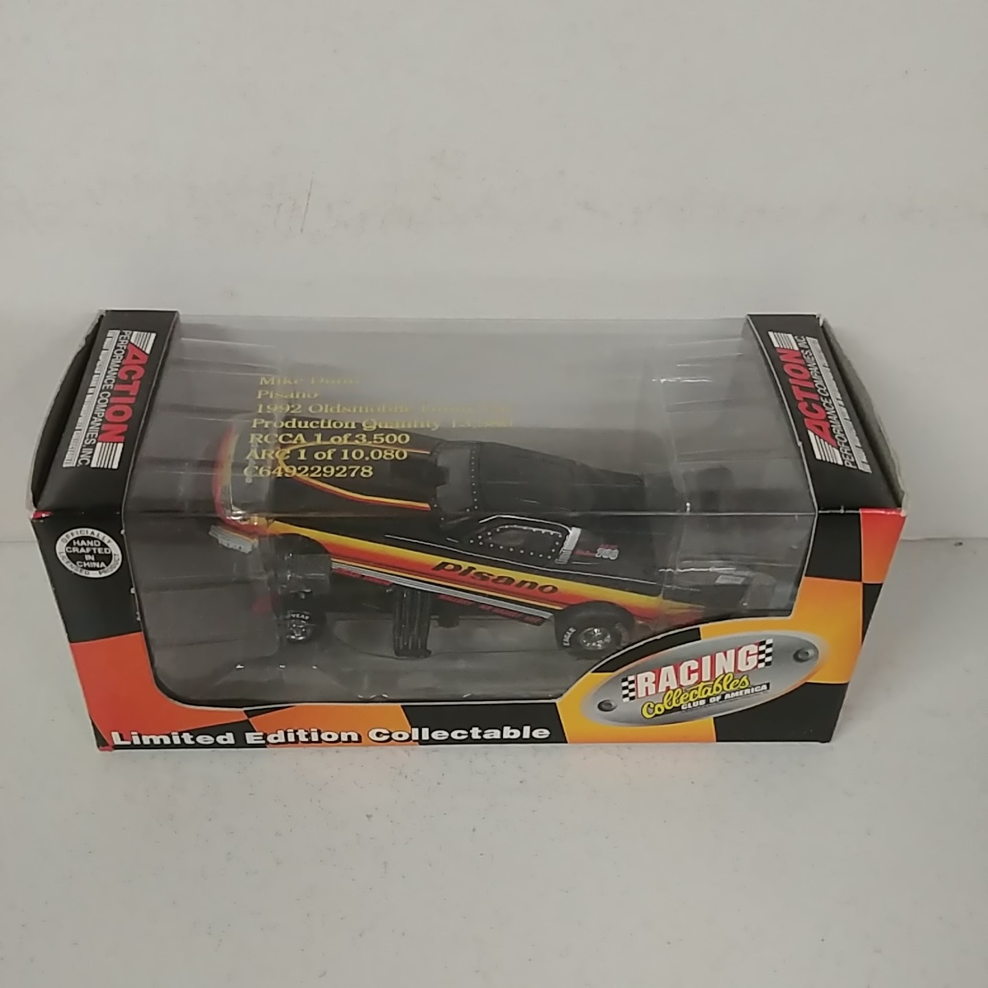 1992 Mike Dunn 1/64th Pisano Oldsmobile Funny Car