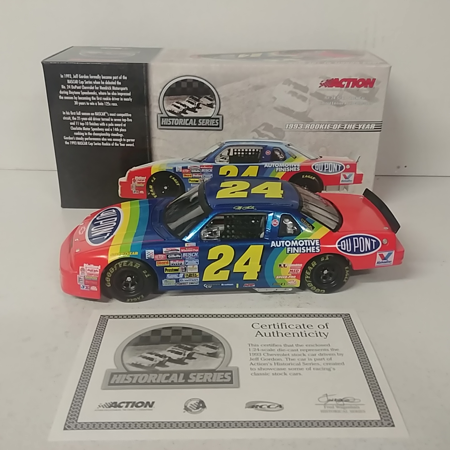 1993 Jeff Gordon 1/24th Dupont Lumina "Rookie Car" Lumina