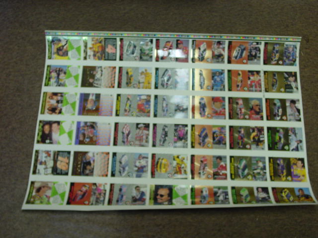 1994 Action Packed Special Collectors Edition Uncut Card Set