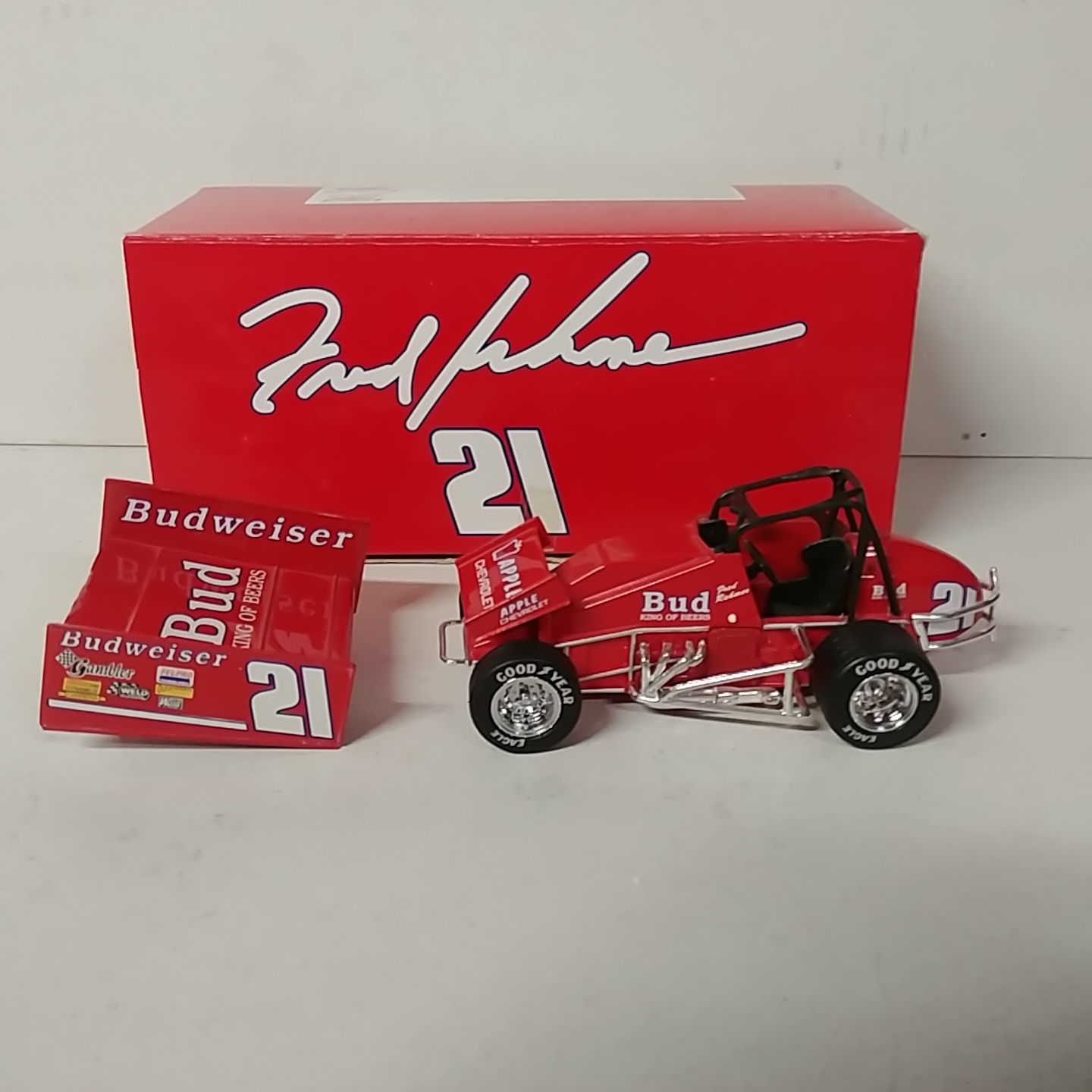 1994 Fred Rahmer 1/24th Budweiser Sprint Car