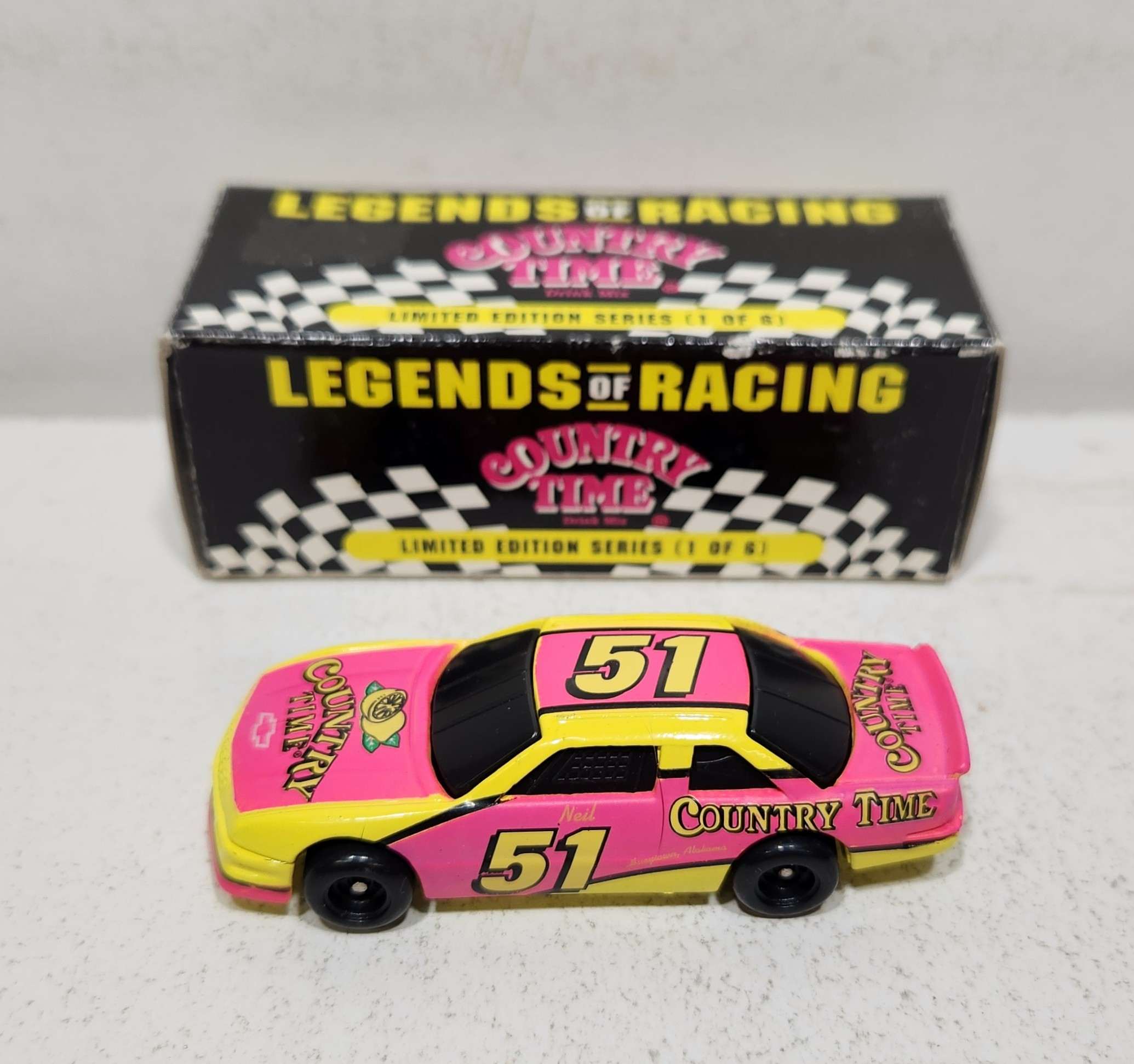 1994 Neil Bonnett 1/64th Country Time Chevrolet Promo