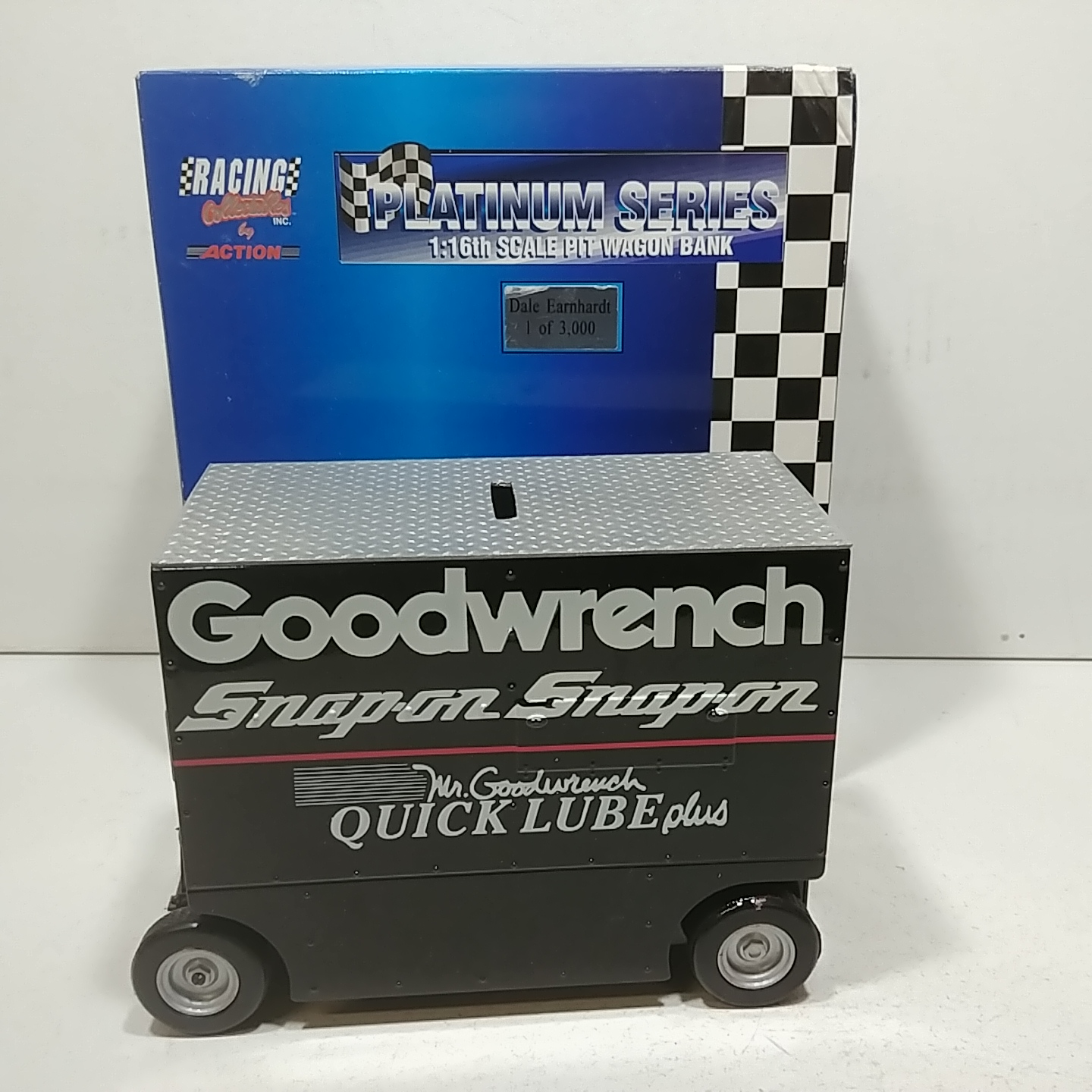 1994 Dale Earnhardt 1/16th Goodwrench Pit Wagon bank