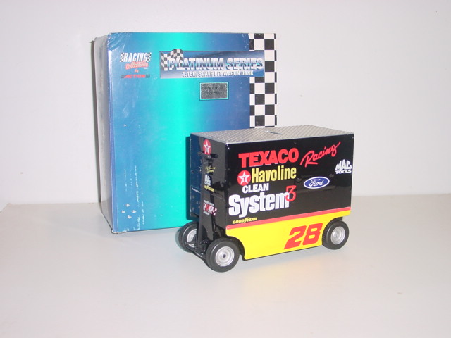 1994 Ernie Irvan 1/16th Texaco pitwagon bank