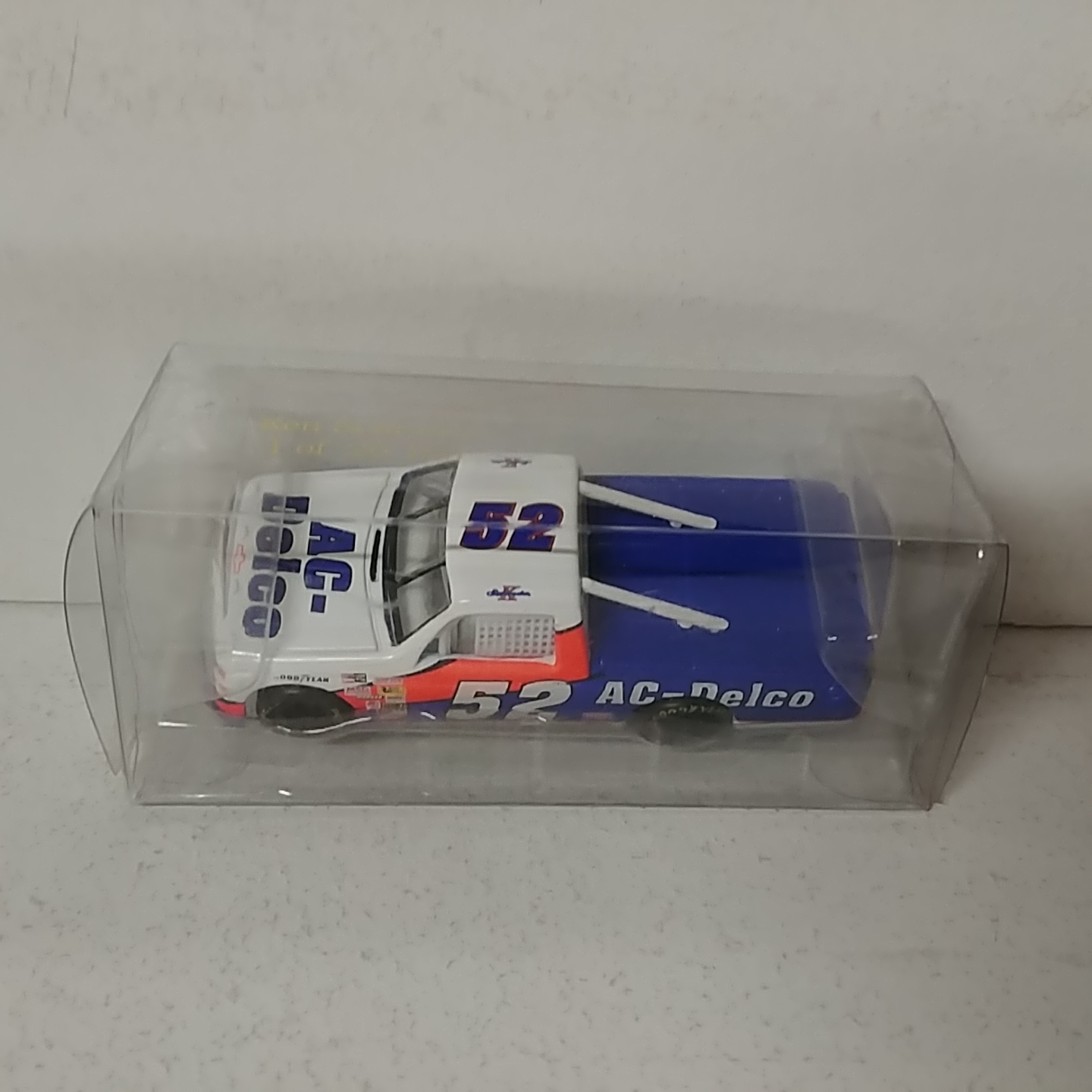 1995 Ken Schrader 1/64th AC Delco truck in clear case