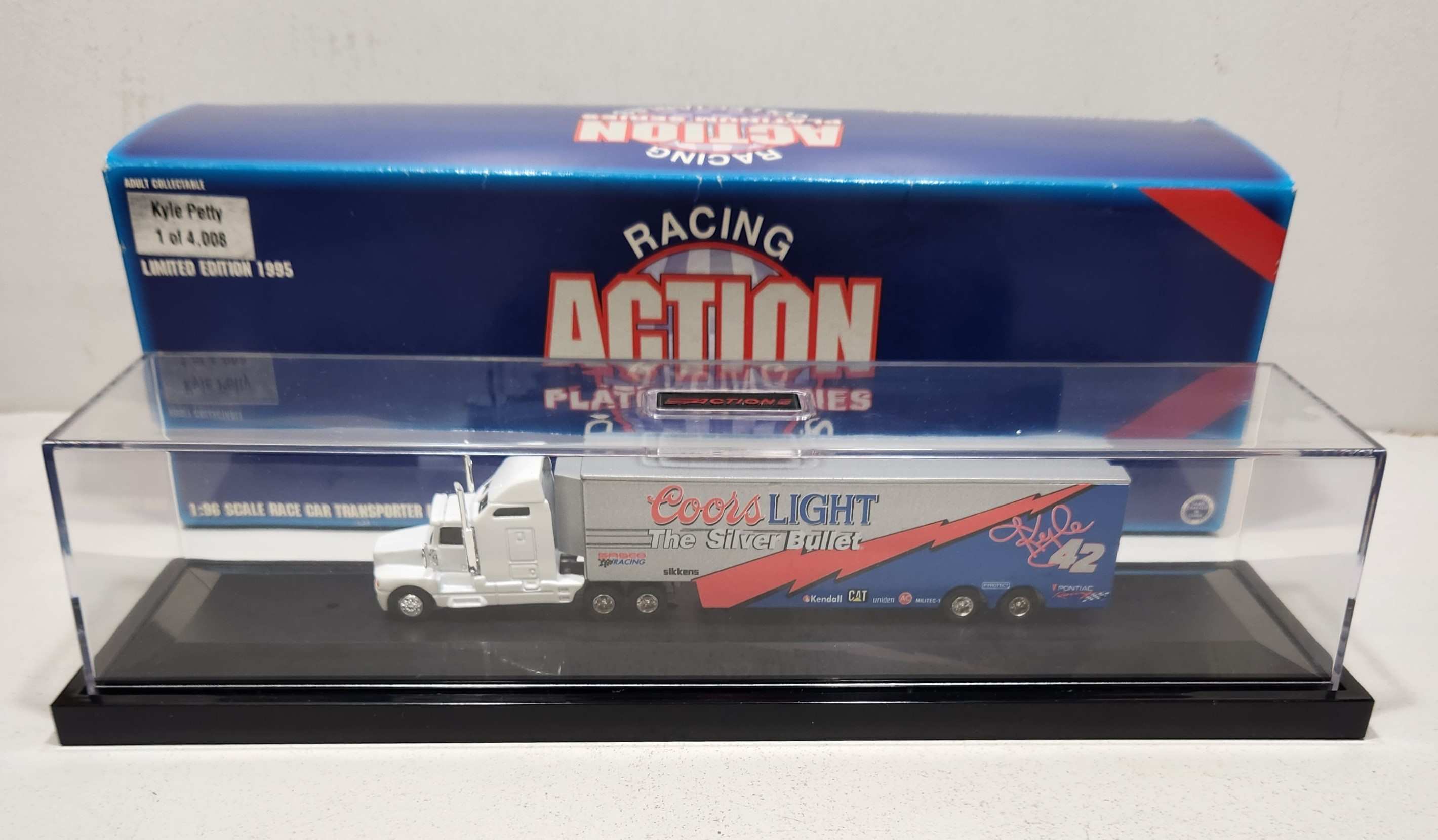 1995 Kyle Petty 1/96th Coors Light hauler
