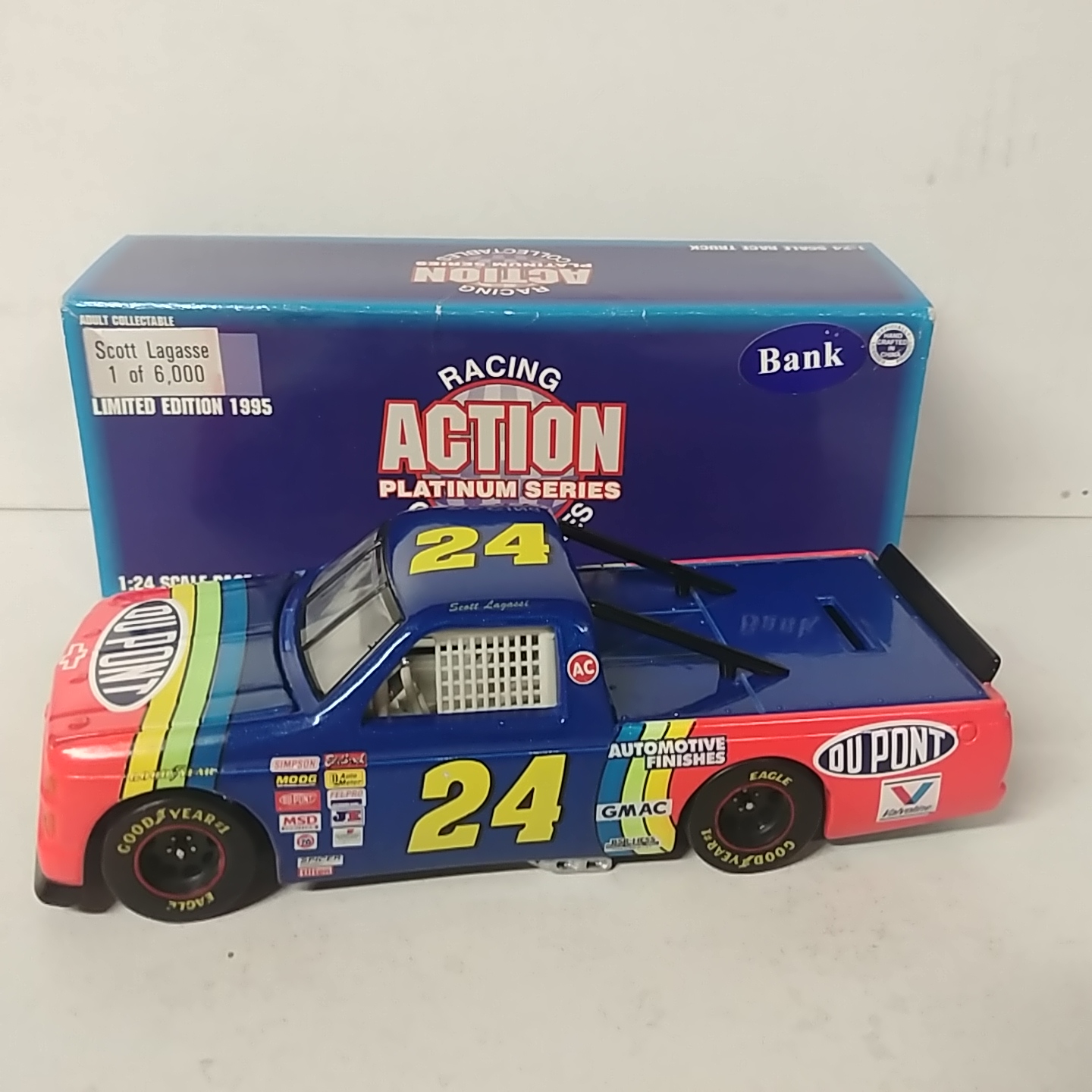 1995 Scott Lagasse 1/24th Dupont Super Truck bank