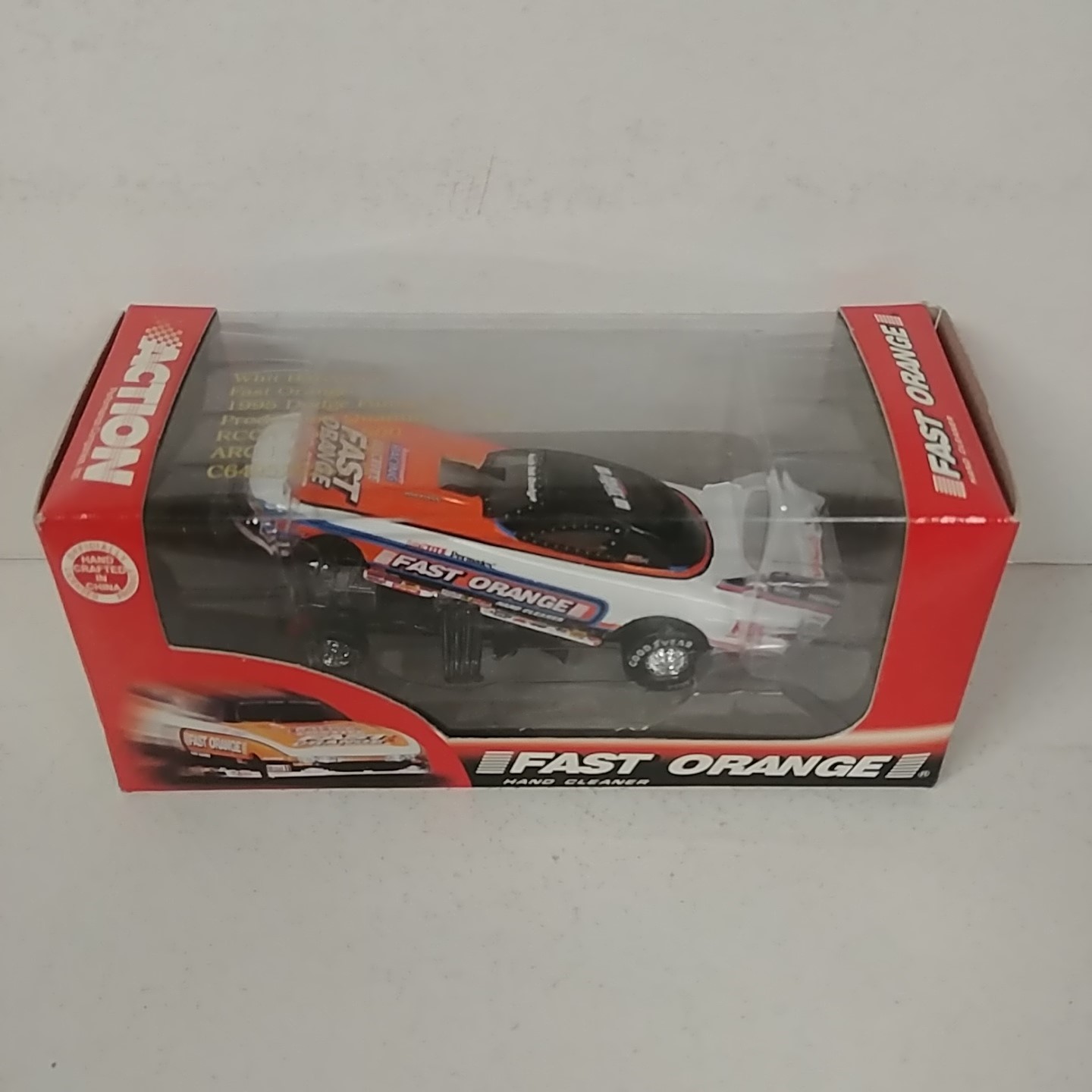 1995 Whit Bazemore 1/64th Fast Orange Funny Car