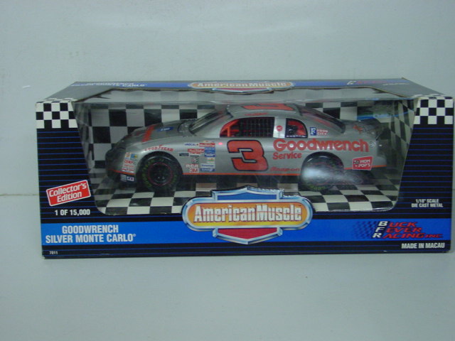 1995 Dale Earnhardt 1/18th GMGW "Silver" Monte Carlo