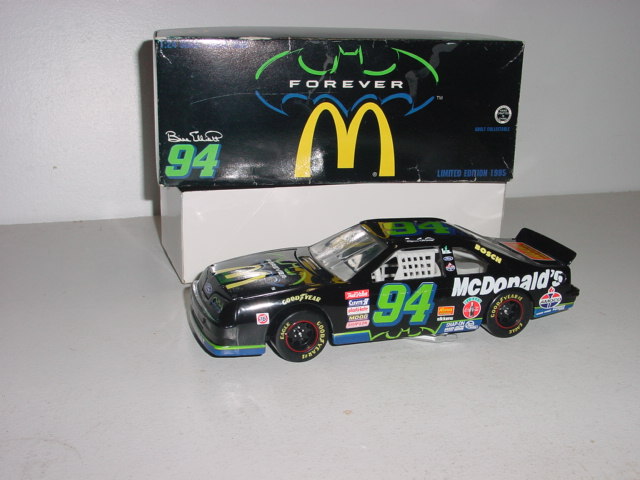 1995 Bill Elliott 1/24th McDonald's "Thunderbat" Thunderbird