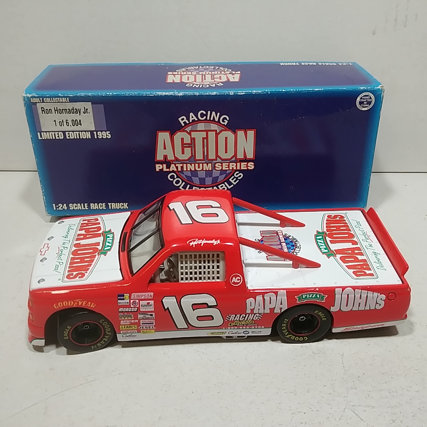 1995 Ron Hornaday 1/24th Papa John's truck