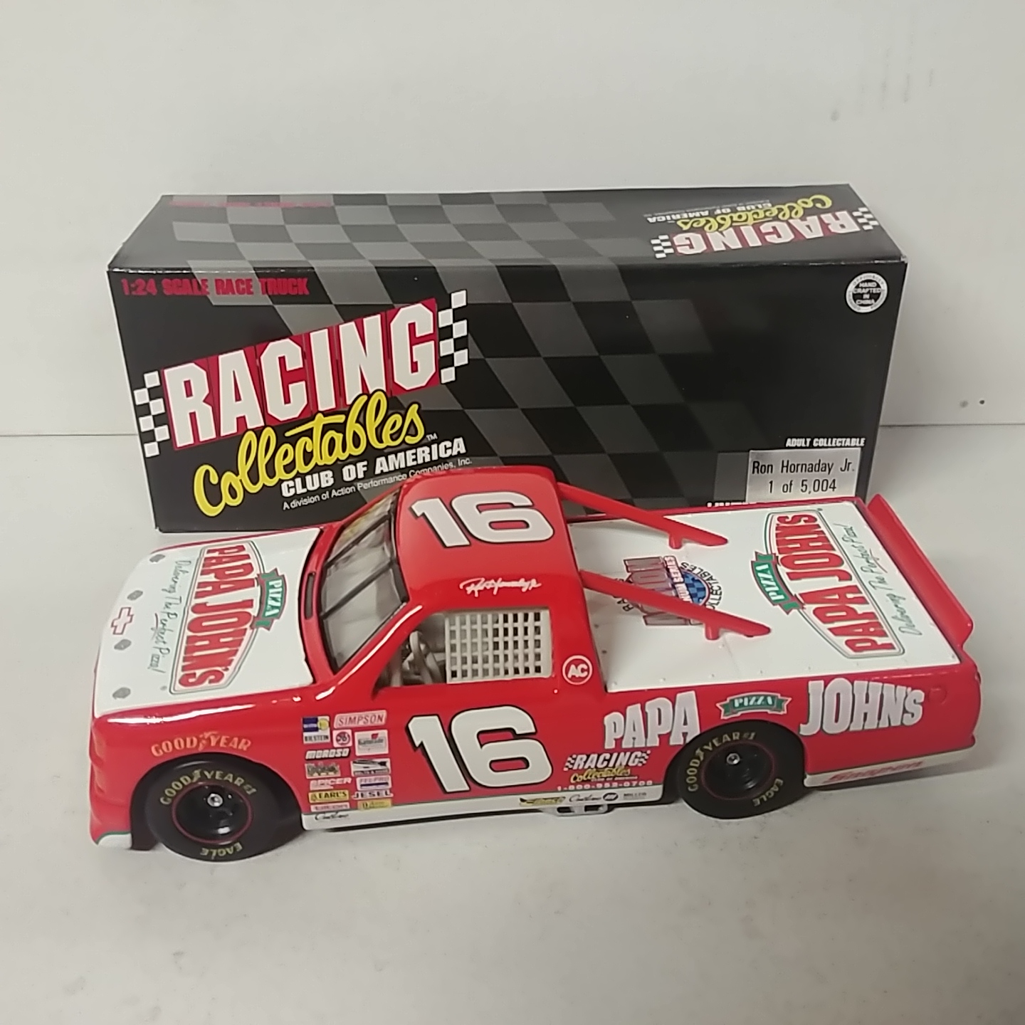 1995 Ron Hornaday 1/24th Papa John's truck