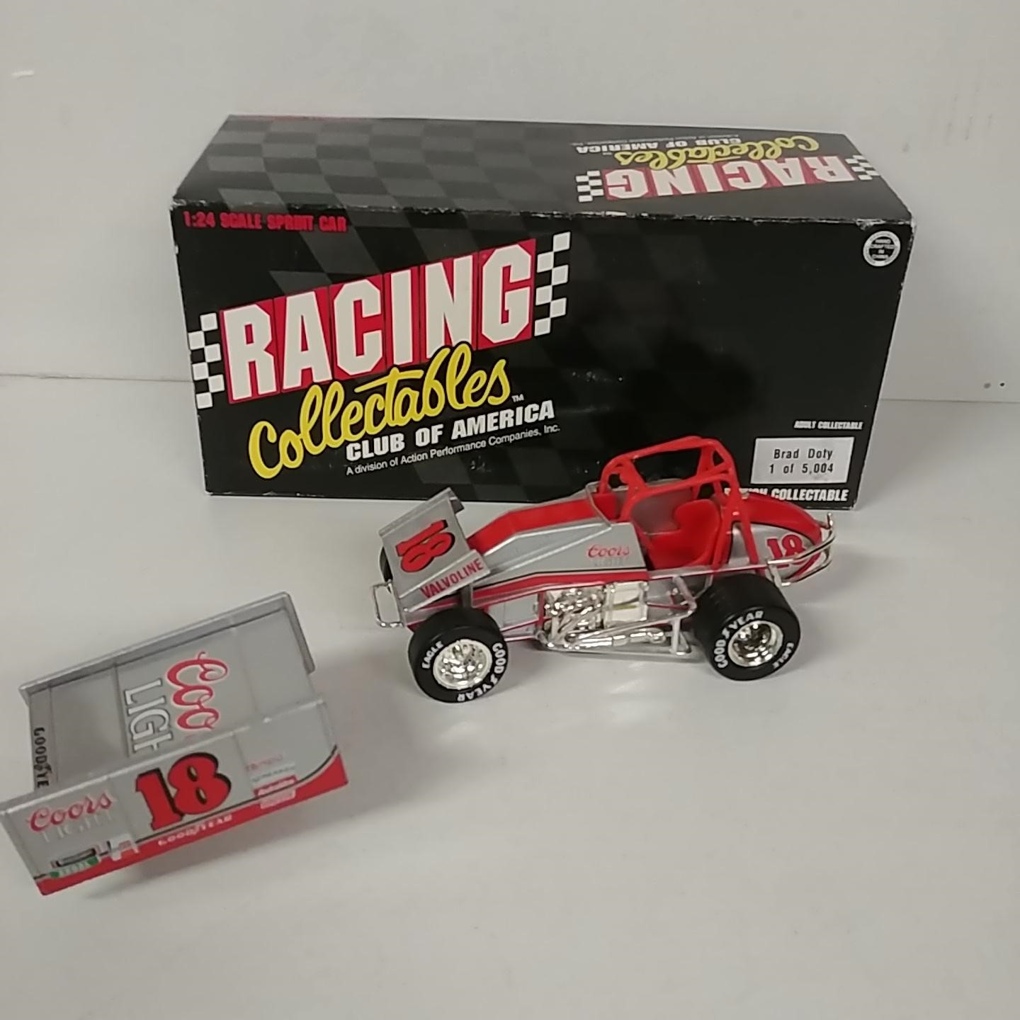 1996 Brad Doty 1/24th Coors Light sprint car