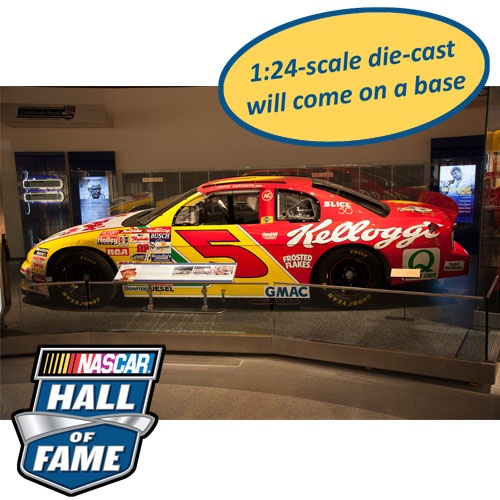 1996 Terry Labonte 1/24th Kellogg's Corn Flakes  "Hall of Fame" car