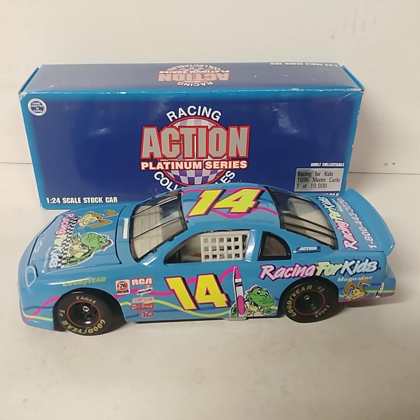 1996 Jeff Green 1/24th Racing for Kids c/w car