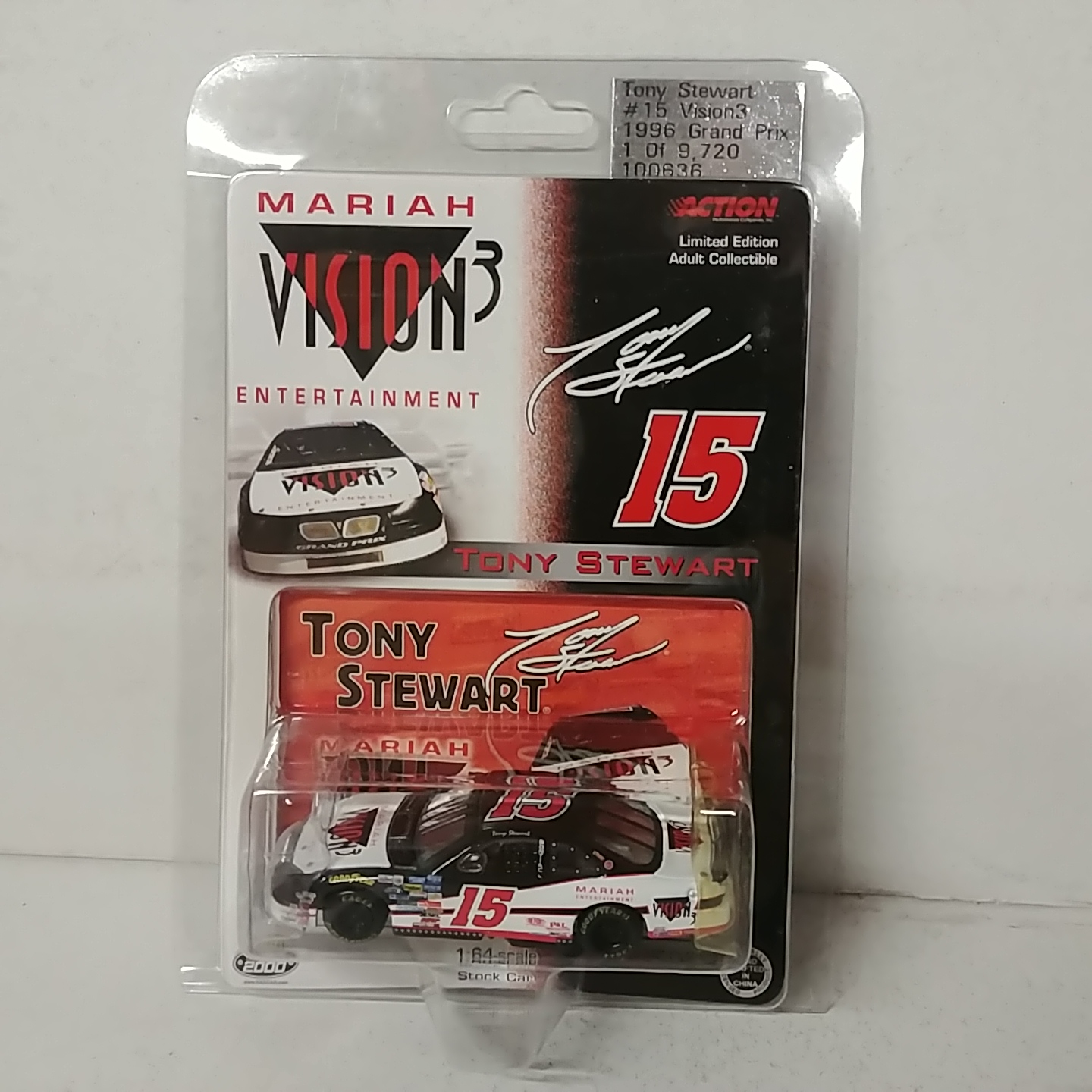 1996 Tony Stewart 1/64th Vision3 "Busch Series" ARC Grand Prix