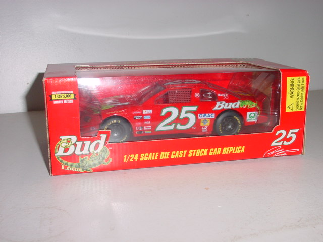 1997 Ricky Craven 1/24th Budweiser "Louie the Lizard" car