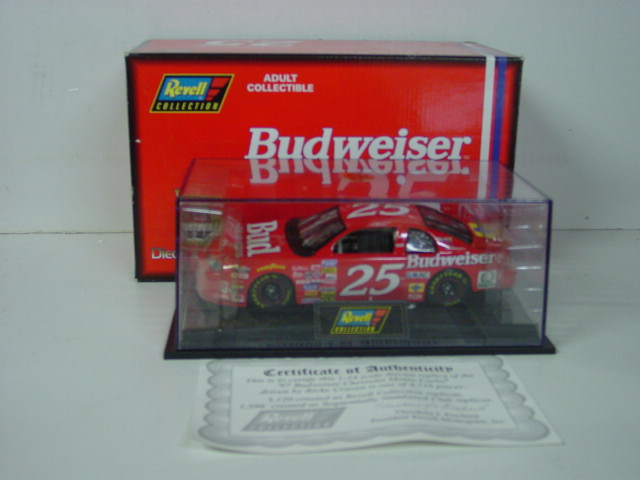 1997 Ricky Craven 1/24th Budweiser Monte Carlo car