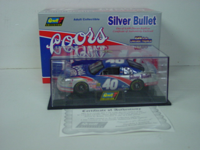 1997 Robby Gordon 1/24th Coors Light "Silver Bullet" Monte Carlo car