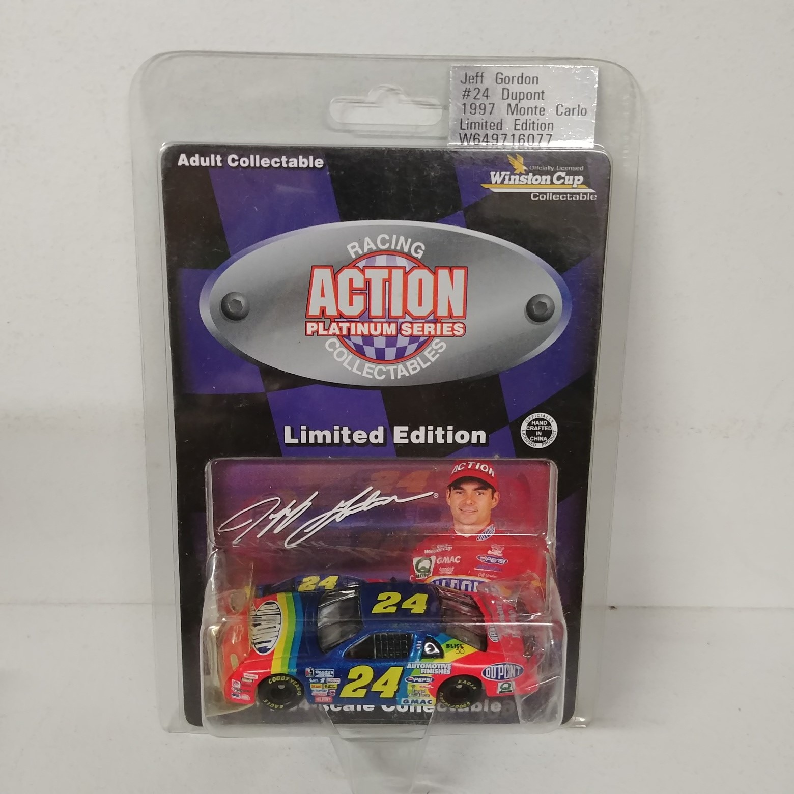 1997 Jeff Gordon 1/64th Dupont car