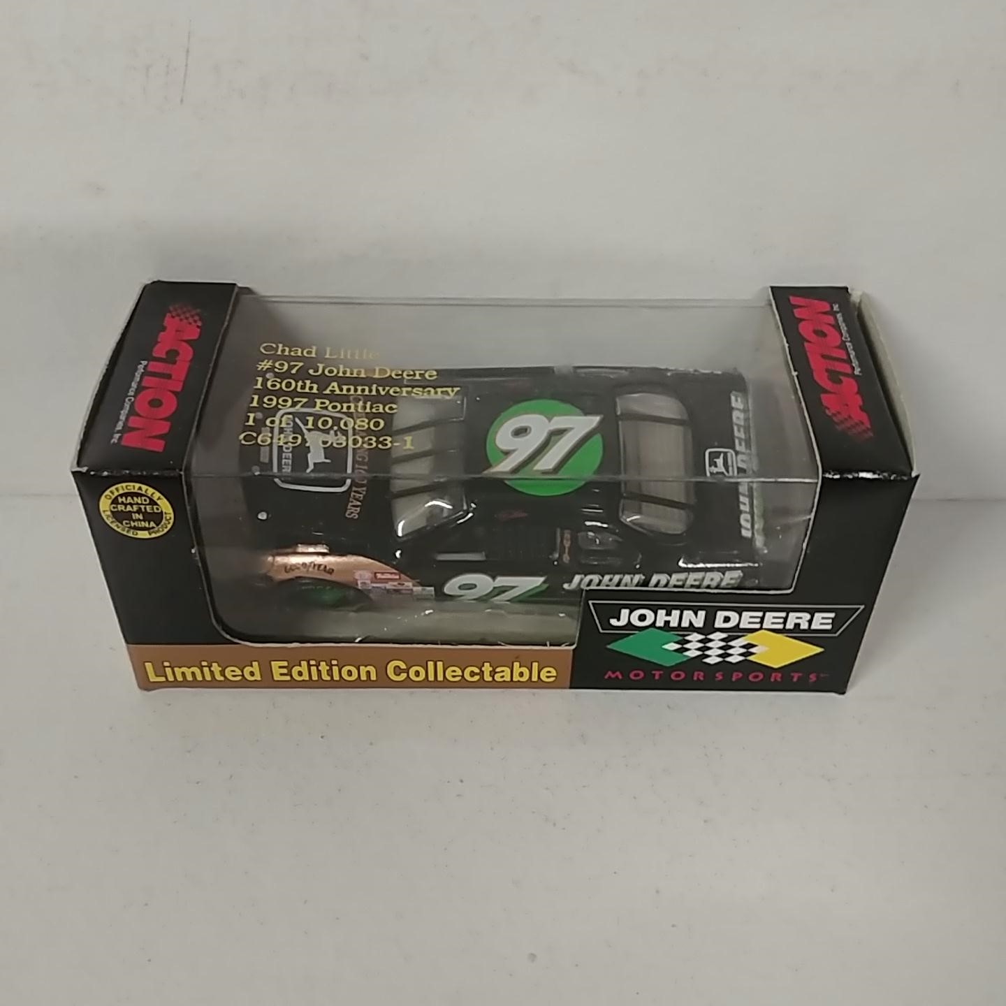 1997 Chad Little 1/64th John Deere "160th Anniversary" RCCA hood open car