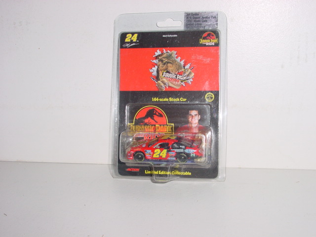 1997 Jeff Gordon 1/64th Dupont "Jurassic Park" car