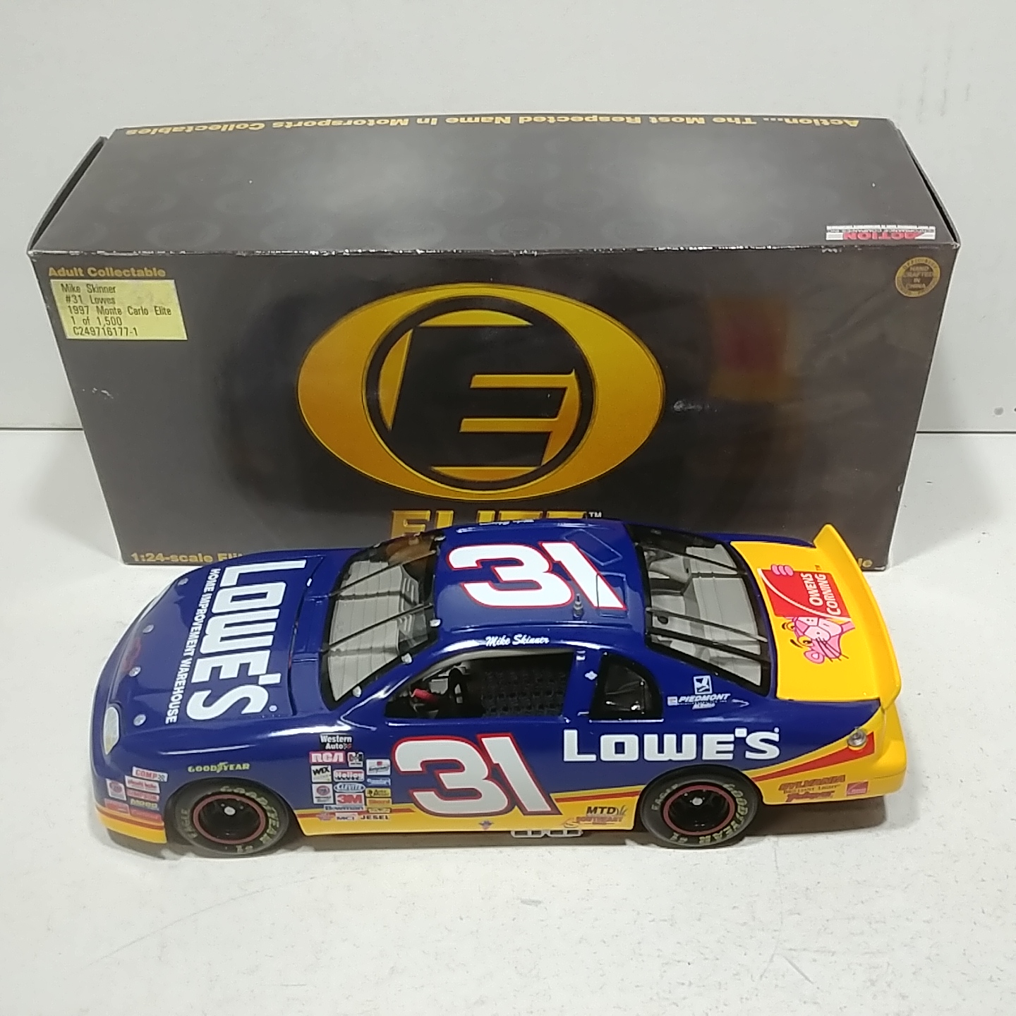 1997 Mike Skinner 1/24th Lowe's Elite Monte Carlo