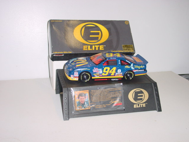 1997 Bill Elliott 1/24th McDonald's "Mac ToNight" Elite car