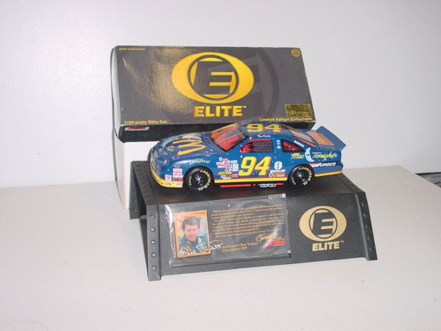 1997 Bill Elliott 1/24th McDonald's "Mac ToNight" Elite Thunderbird
