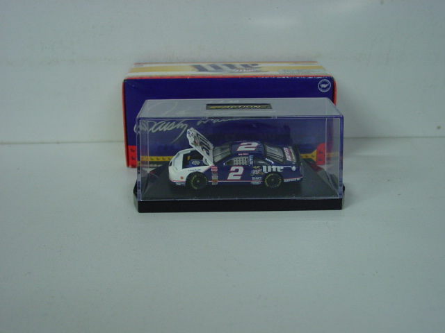 1997 Rusty Wallace 1/64th Miller Lite RCCA hood open car