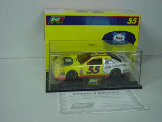 1997 Michael Waltrip 1/24th Sealy "Busch Series" Thunderbird car