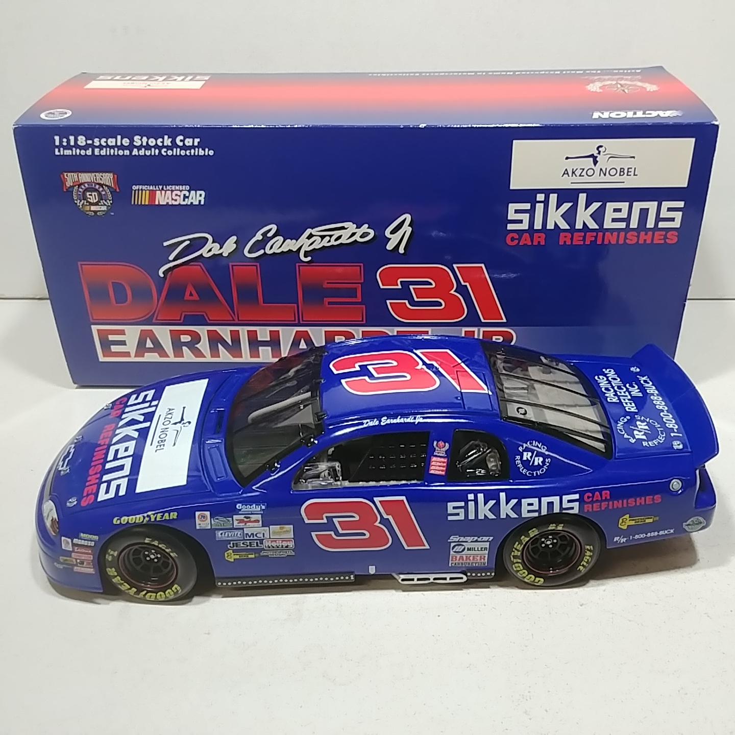 1997 Dale Earnhardt Jr 1/18th Sikkens "Blue""Busch Series" ARC Monte Carlo