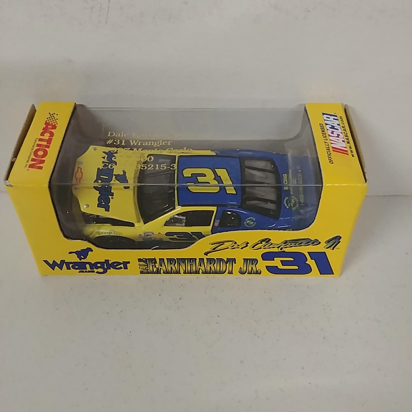 1997 Dale Earnhardt Jr 1/64th Wrangler RCCA hood open Monte Carlo