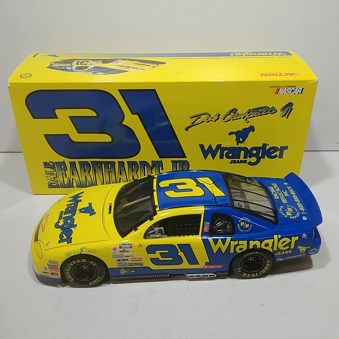 1997 Dale Earnhardt Jr 1/18th Wrangler "Busch Series" ARC Monte Carlo