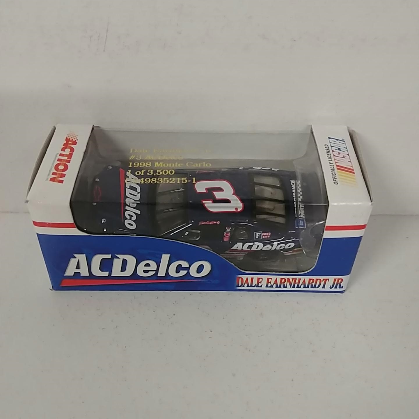 1998 Dale Earnhardt JR 1/64th AC Delco "Busch Series" hood open Monte Carlo